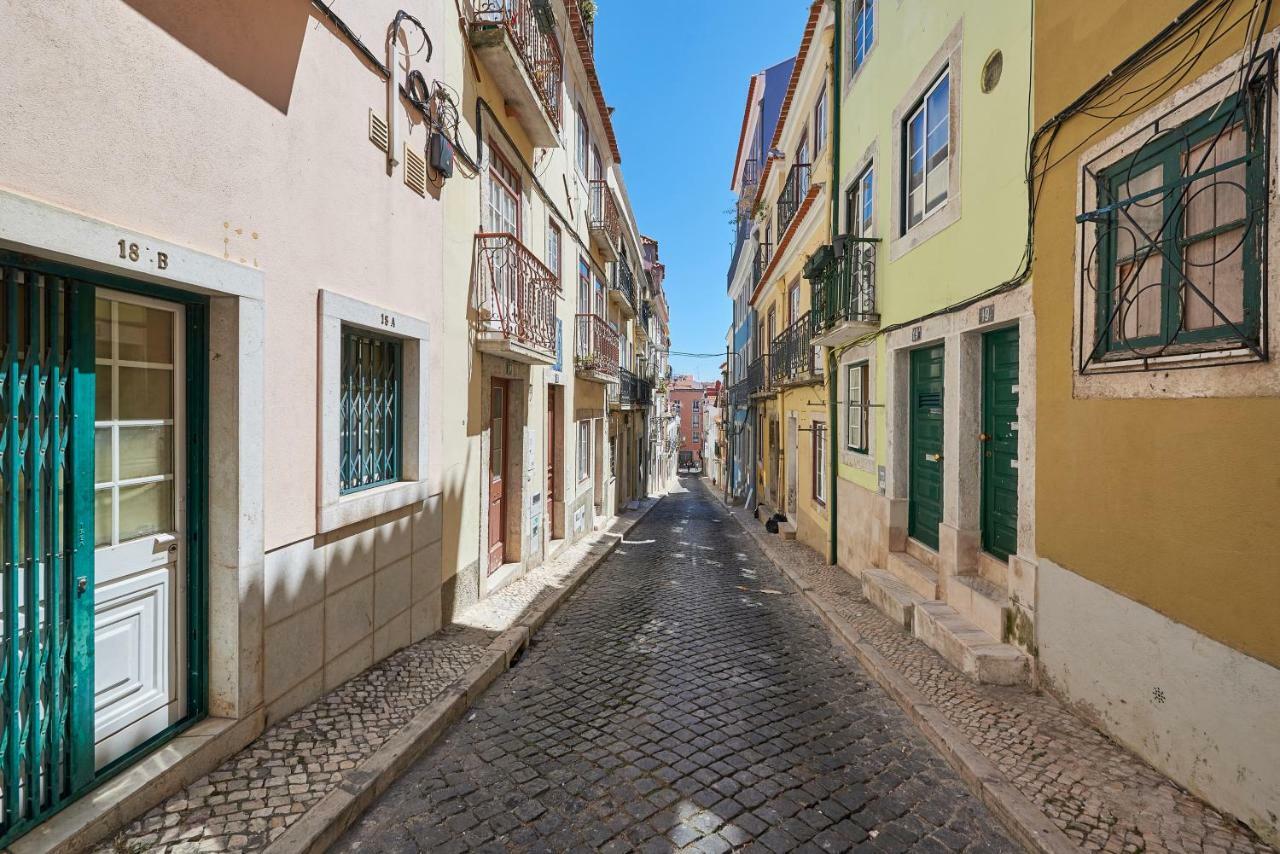 Cozy Apartment In Historic Center With Terrace Lissabon Exterior foto
