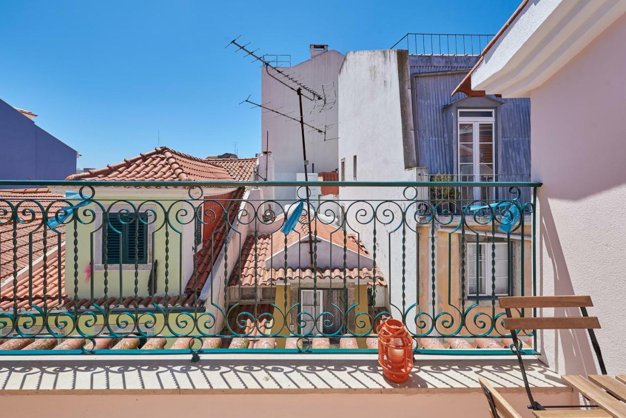 Cozy Apartment In Historic Center With Terrace Lissabon Exterior foto