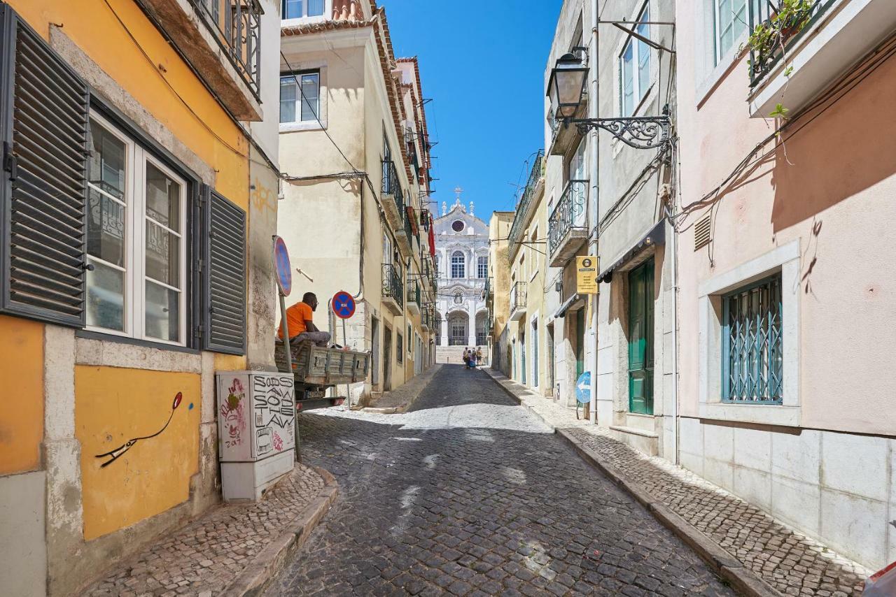 Cozy Apartment In Historic Center With Terrace Lissabon Exterior foto